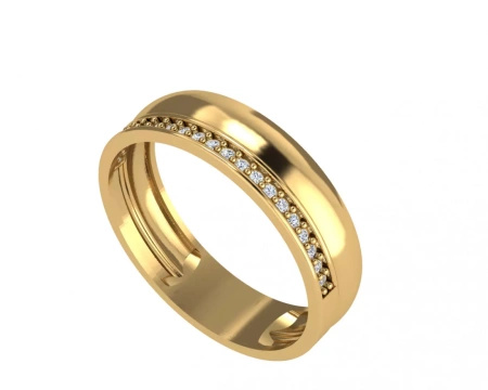 Pierścionek z cyrkoniami