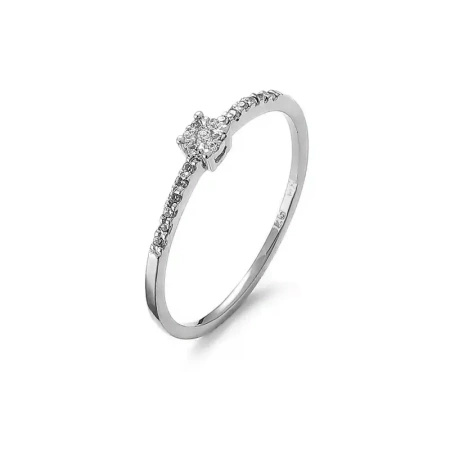 Pierścionek z brylantami 0,08 ct