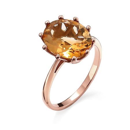 Pierścionek z cytrynem