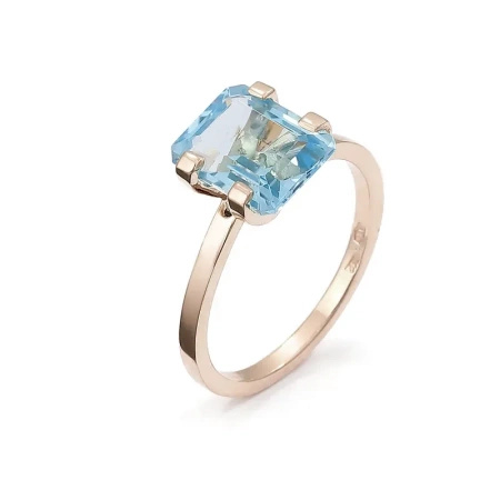 Pierścionek z topazem