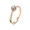 Pierścionek z brylantem 0,10 ct