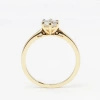 Pierścionek z brylantem 0,50 ct