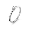 Pierścionek z brylantem 0,11 ct