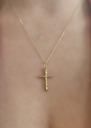 Zawieszka złota - krzyżyk
