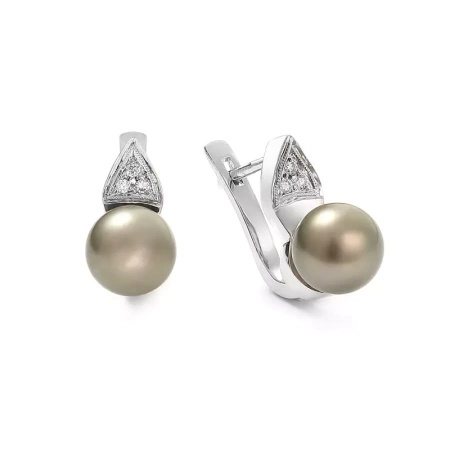 Kolczyki z wyjątkową perłą tahiti