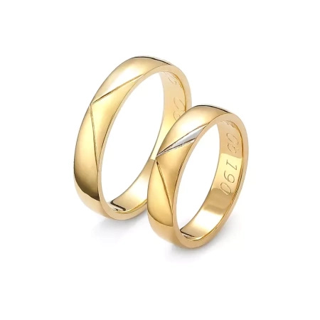 Obrączki ślubne 4 mm