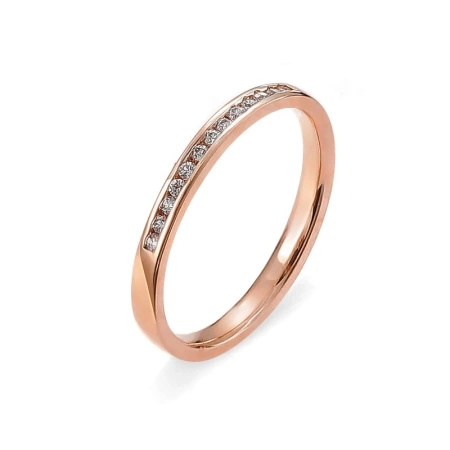 Pierścionek z brylantami 0,07 ct