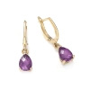 Kolczyki z ametystem