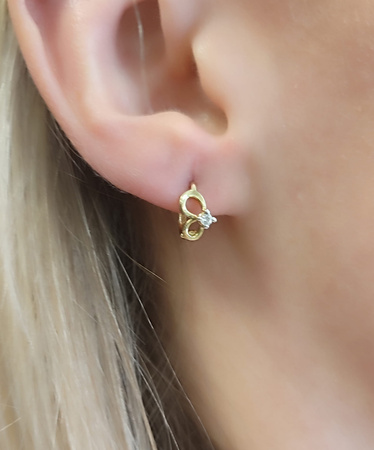 Kolczyki z cyrkoniami