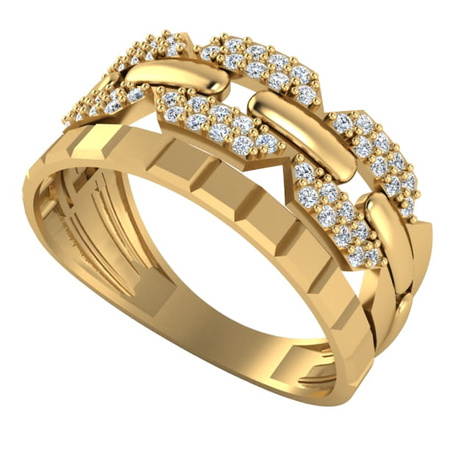 Pierścionek z cyrkoniami