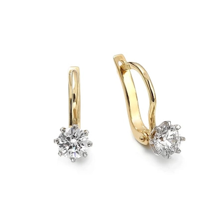 Kolczyki z brylantami