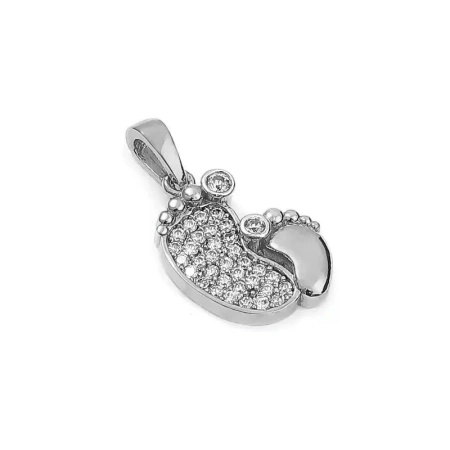 Zawieszka z cyrkoniami - stópki