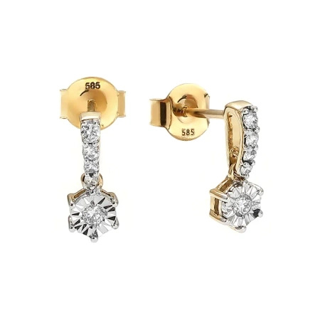 Kolczyki z brylantami