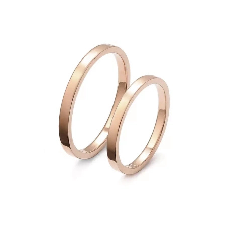 Obrączki ślubne 2 mm