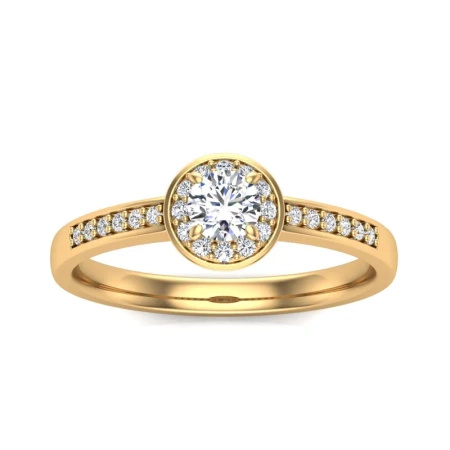 Pierścionek z brylantami