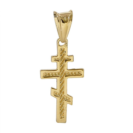 Zawieszka złota - krzyżyk