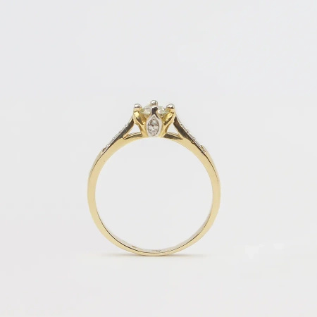 Pierścionek z brylantami 0,29 ct