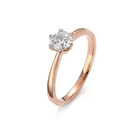 Pierścionek z brylantem 0,50 ct