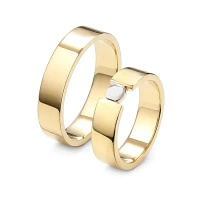 Obrączki ślubne 5 mm