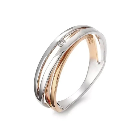 Pierścionek z brylantem 0,03 ct