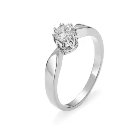 Pierścionek z brylantem 0,50 ct