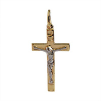 Zawieszka złota - krzyżyk