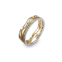 Pierścionek z brylantami 0,27 ct