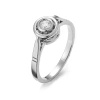 Pierścionek z brylantem 0,16 ct