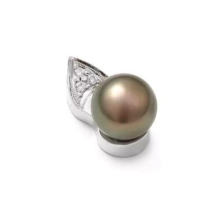 Zawieszka z perłą tahiti i brylantami