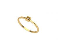 Pierścionek z cyrkonią