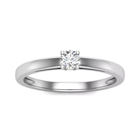 Pierścionek z brylantem 0,16 ct