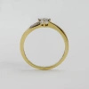 Pierścionek z brylantami 0,07 ct