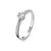 Pierścionek z brylantem 0,25 ct