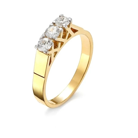 Pierścionek z brylantami 0,50 ct