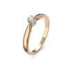 Pierścionek z brylantem 0,06 ct