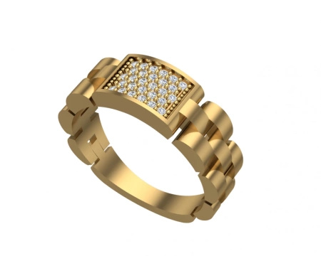 Pierścionek z cyrkoniami