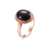 Pierścionek z onyksem