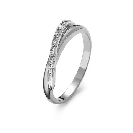 Pierścionek z brylantami 0,04 ct