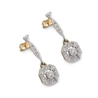 Kolczyki z brylantami