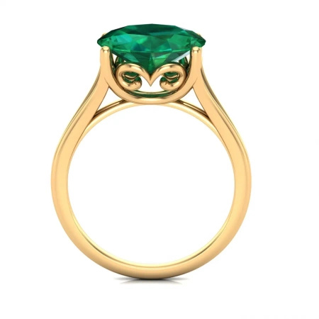 Pierścionek ze szmaragdem