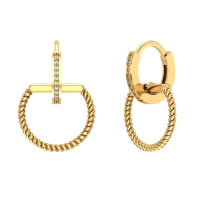 Kolczyki z cyrkoniami