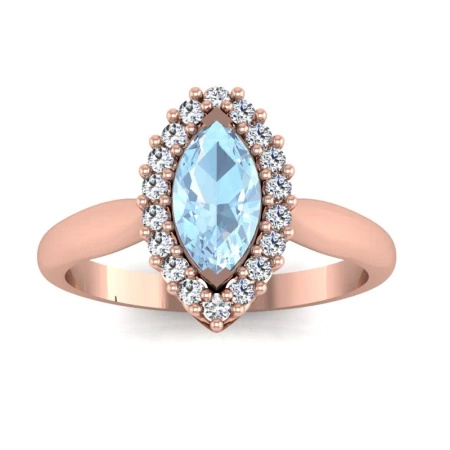 Pierścionek z topazem