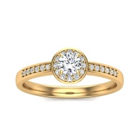 Pierścionek z brylantami