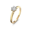 Pierścionek z brylantem 0,50 ct