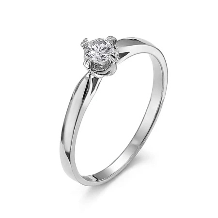 Pierścionek z brylantem 0,21 ct