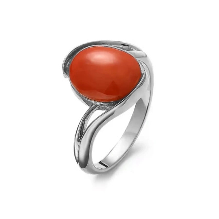 Pierścionek z koralem