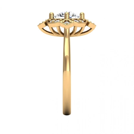 Pierścionek z cyrkoniami