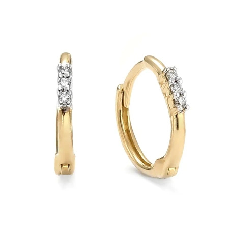 Kolczyki z brylantami