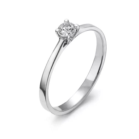 Pierścionek z brylantem 0,15 ct