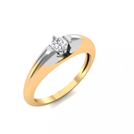 Pierścionek z brylantem 0,25 ct